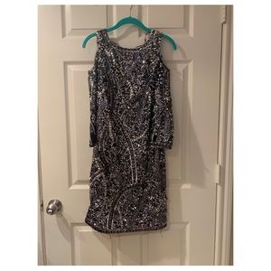 Aidan Mattox Sequin Dress